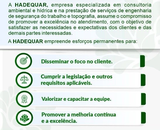 Política da Qualidade